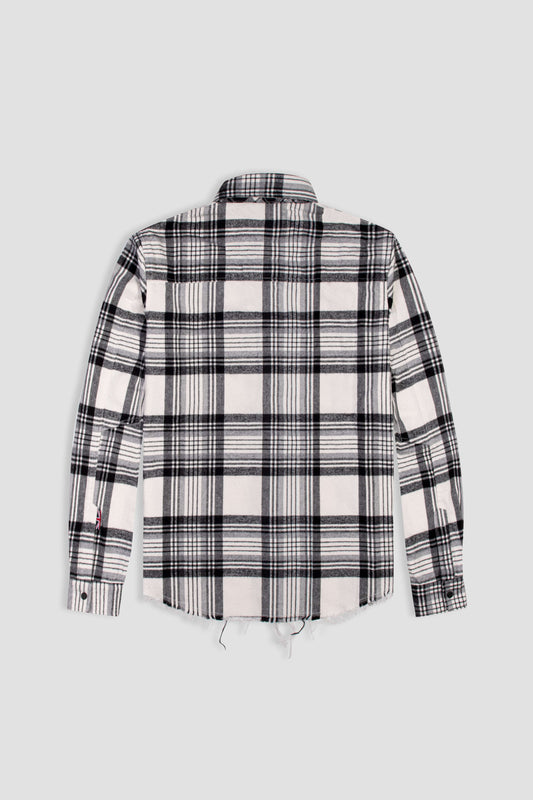 BODA CHECKED OVERSHIRT TALL