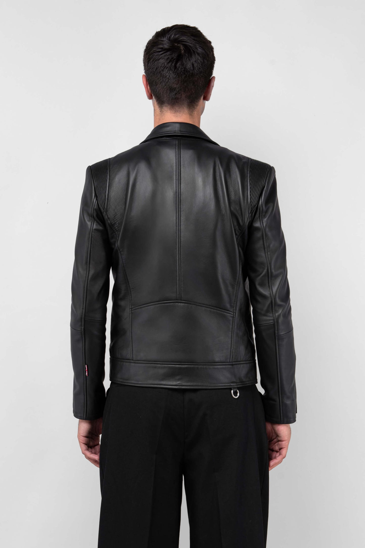 Refined Biker: Faded Leopard