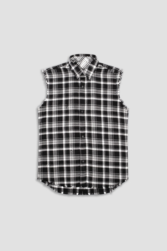 NATURAL BORN SINNER SLEEVELESS SHIRT TALL (WOMAN)