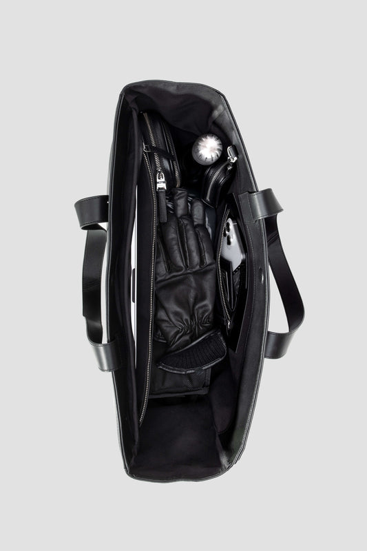 Leather Tote Bag: Lightning