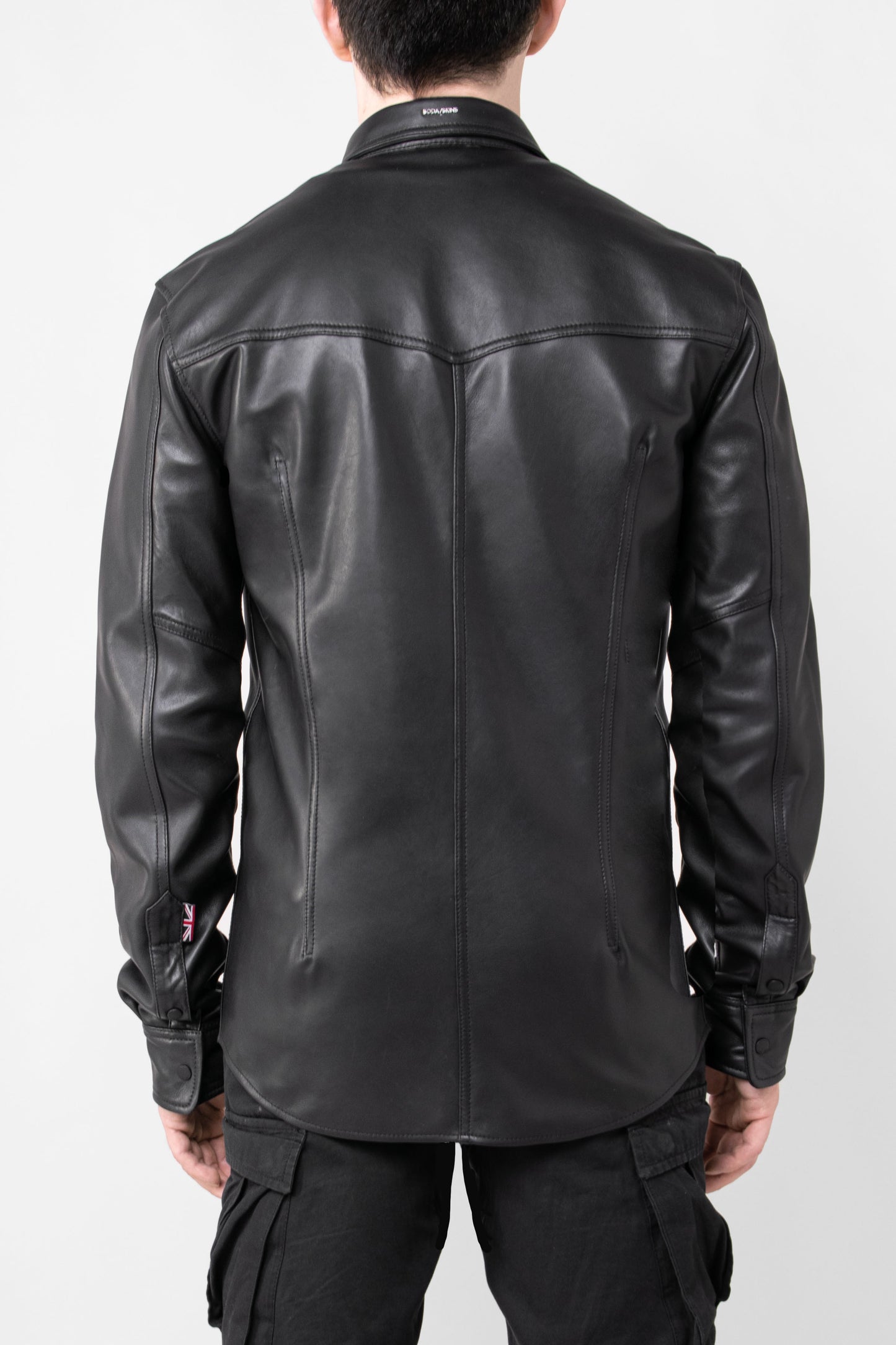 BODA Leather Overshirt