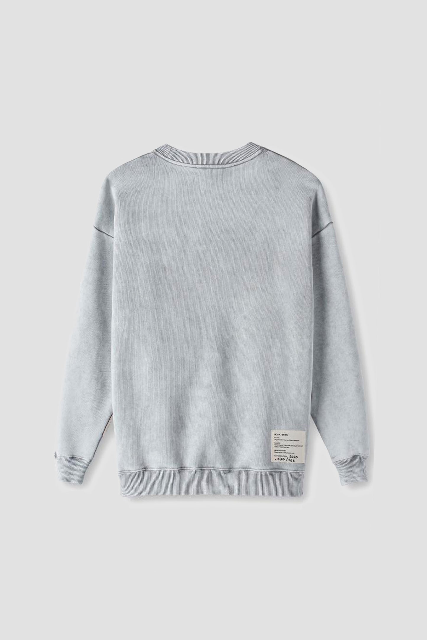 530 Washed Stone Grey Sweatshirt (Man)