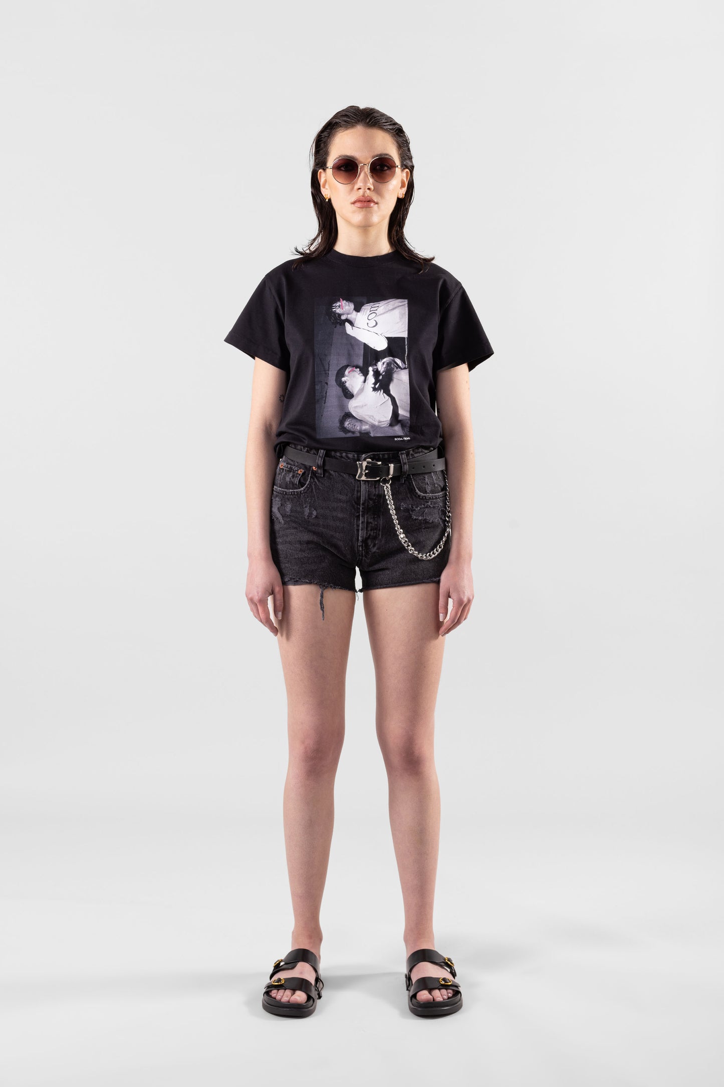 '88 RAVERS TEE - JET BLACK (WOMAN)