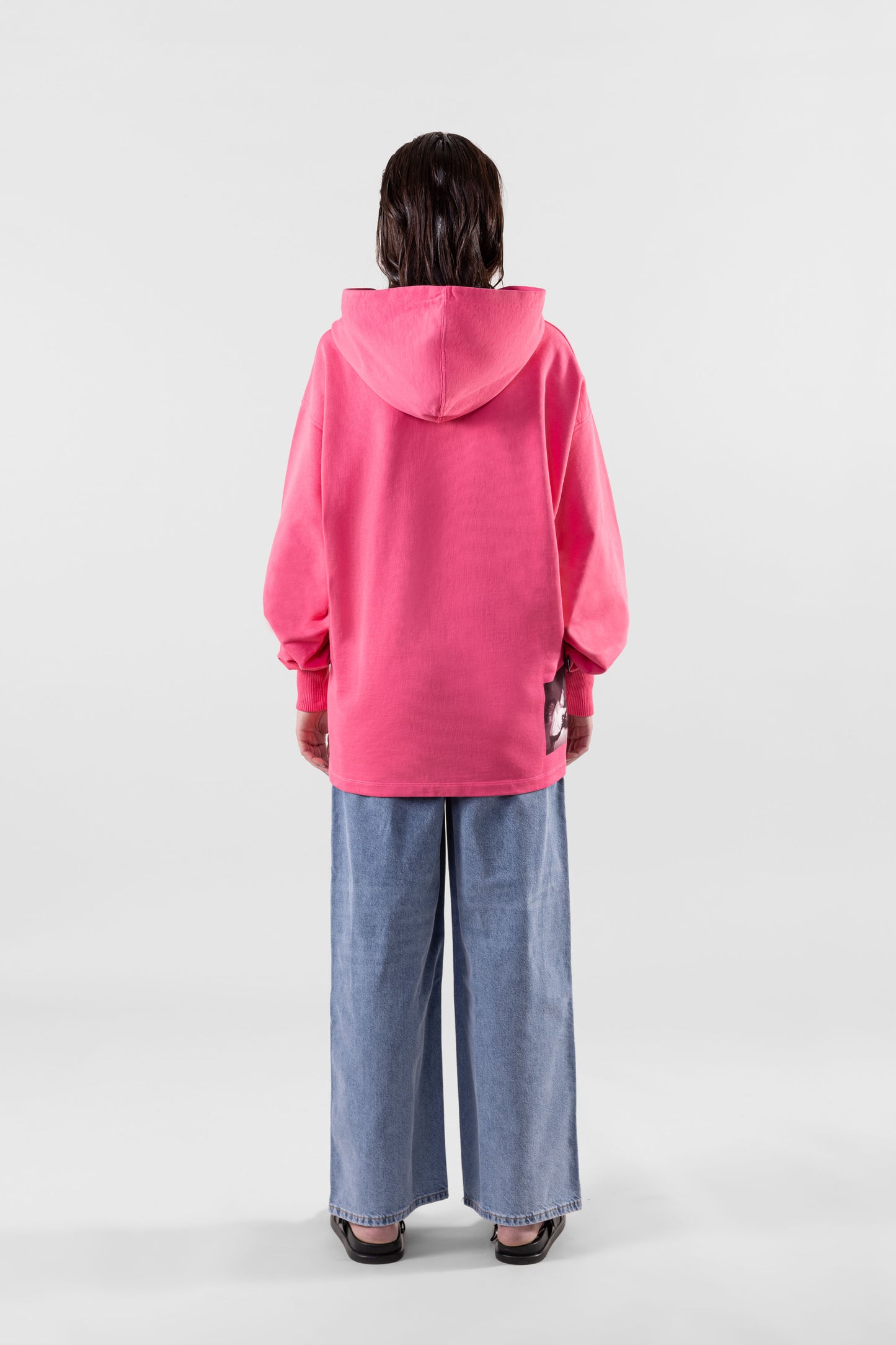 '88 RAVERS HOODIE - WASHED ACID PINK (WOMAN)