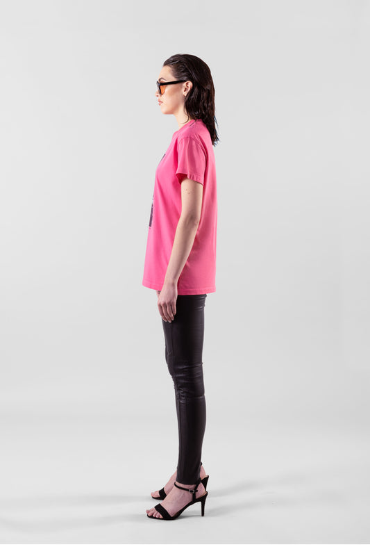 '88 RAVERS TEE - WASHED ACID PINK (WOMAN)