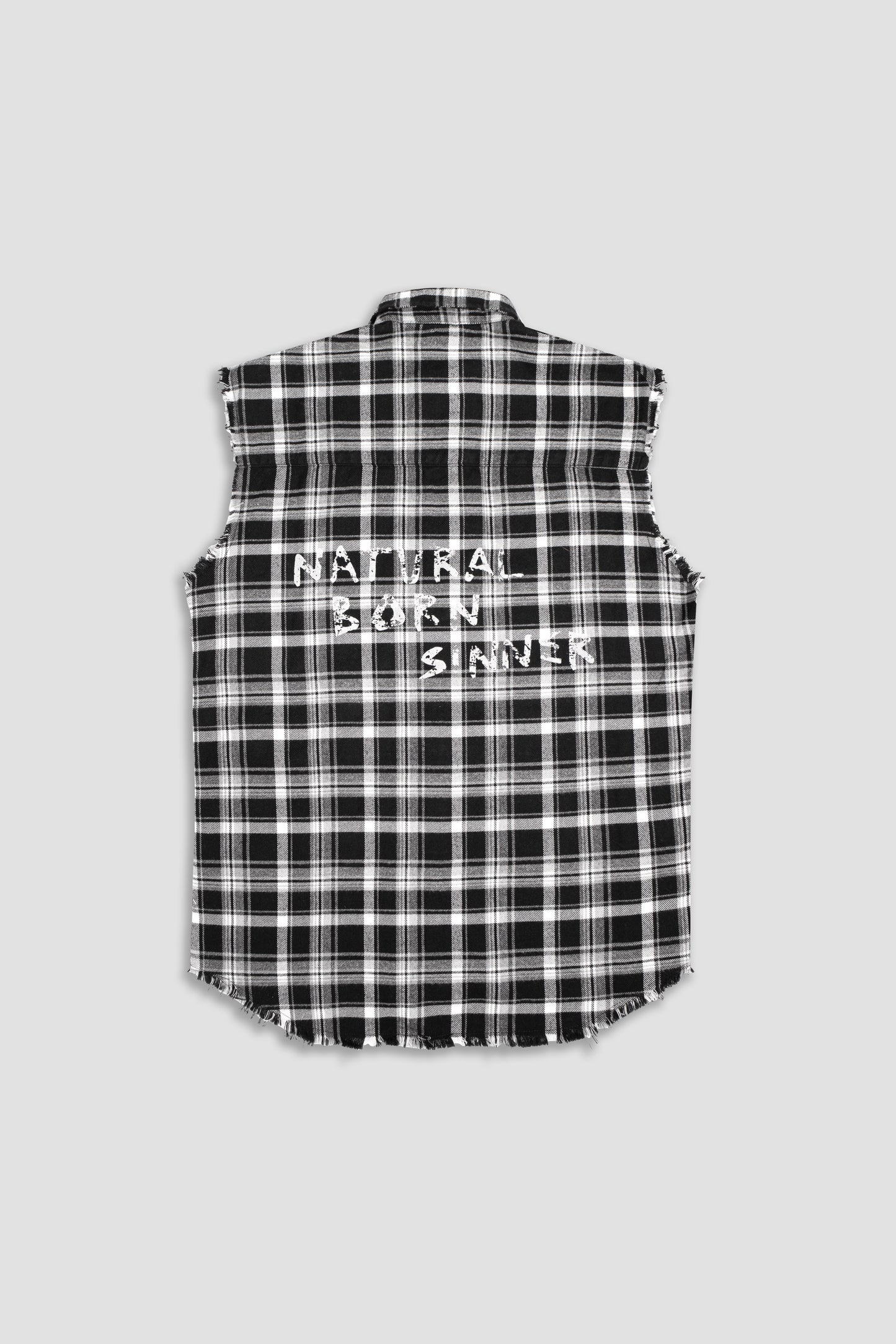 NATURAL BORN SINNER SLEEVELESS SHIRT TALL (MAN)