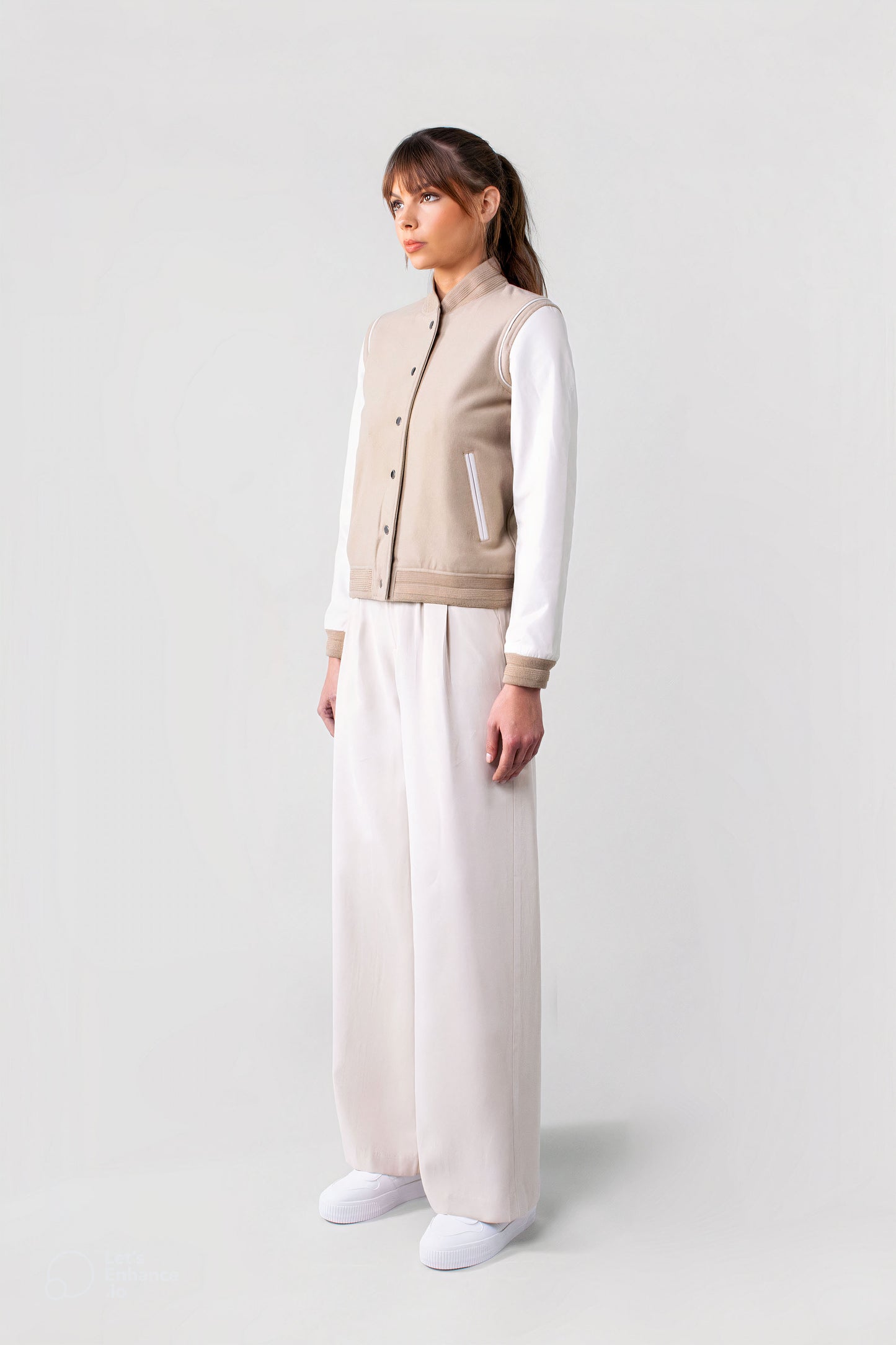 Varsity Ecru Tall (Woman)