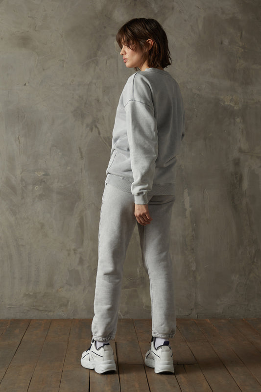 530 Washed Stone Grey Trackpant (Woman)