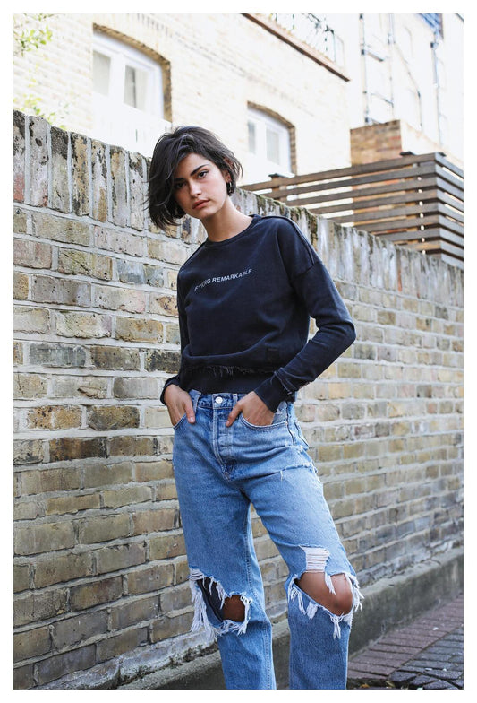 Slogan Sweatshirt